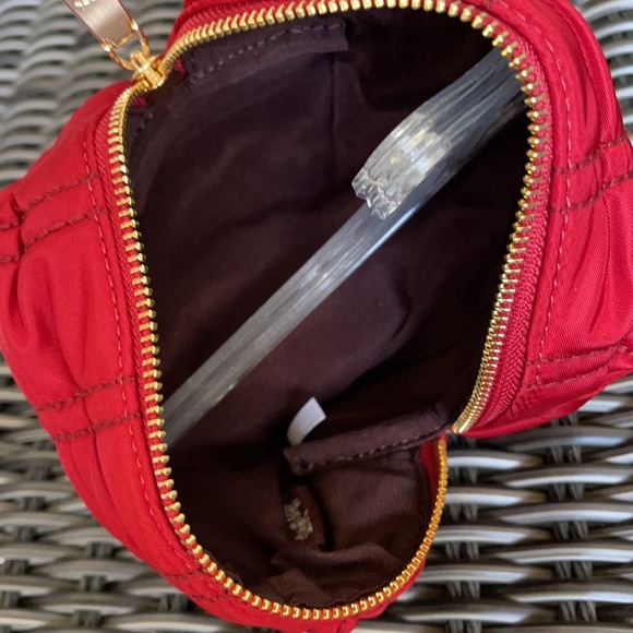 COACH Small Boxy Cosmetic Case With Ruching - Picture 13 of 16